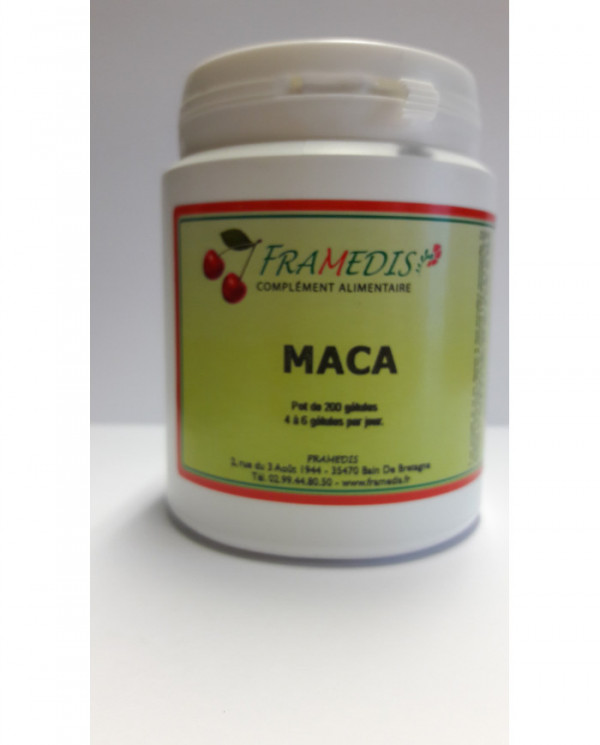 MACA (Lepidium meyenii) gélules